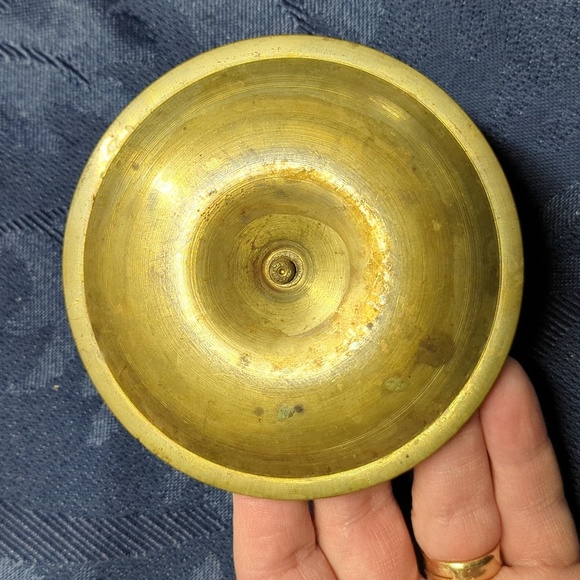 Vintage Brass Candle Holder - Picture 4 of 4